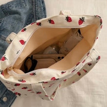 Load image into Gallery viewer, Strawberry Tote Bag

