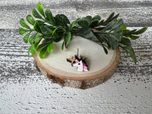 Load image into Gallery viewer, Unicorn Wood Stud Earrings
