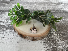 Load image into Gallery viewer, Ghost Wood Stud Earrings

